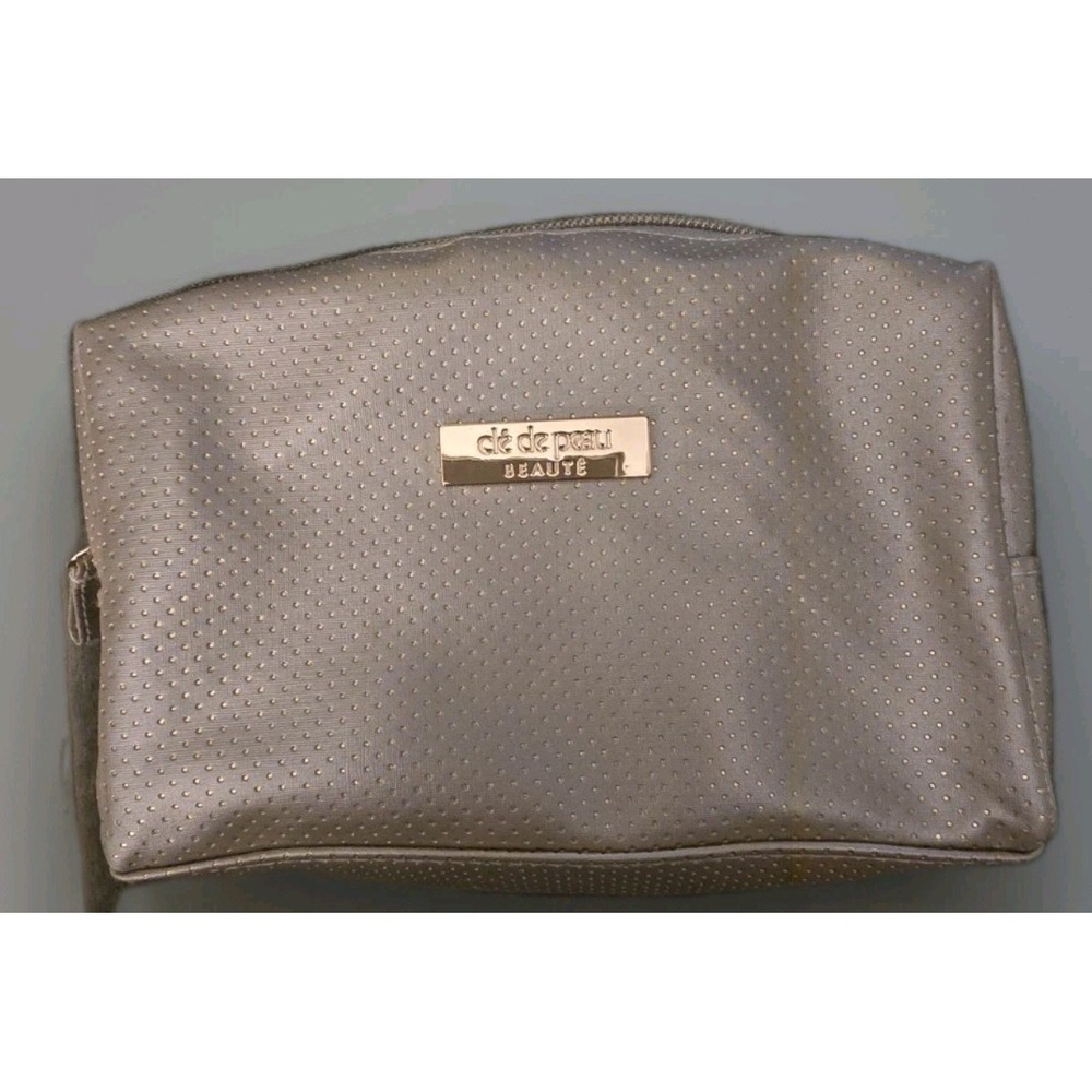 Clé de Peau Beauté Gold OS Pouch Makeup Cosmetic Case VIP Gift With Purchase